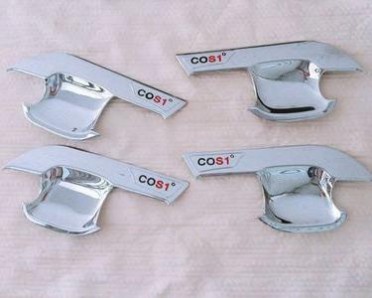 适用于2018款长安欧尚COS1拉手门碗装饰门把手改装**保护亮片贴