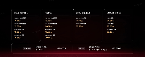 小鹏汽车发布2026款新车阵容，第二代VLA物理AI技术驱动智能驾驶革命