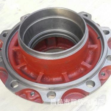 北奔重型汽车球墨铸铁轮毂批发定制 汽车配件加工生产