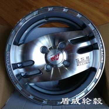 适用捷达爱唯欧比亚迪F0五菱之光希旺熊猫豪情铝合金轮毂改装13寸